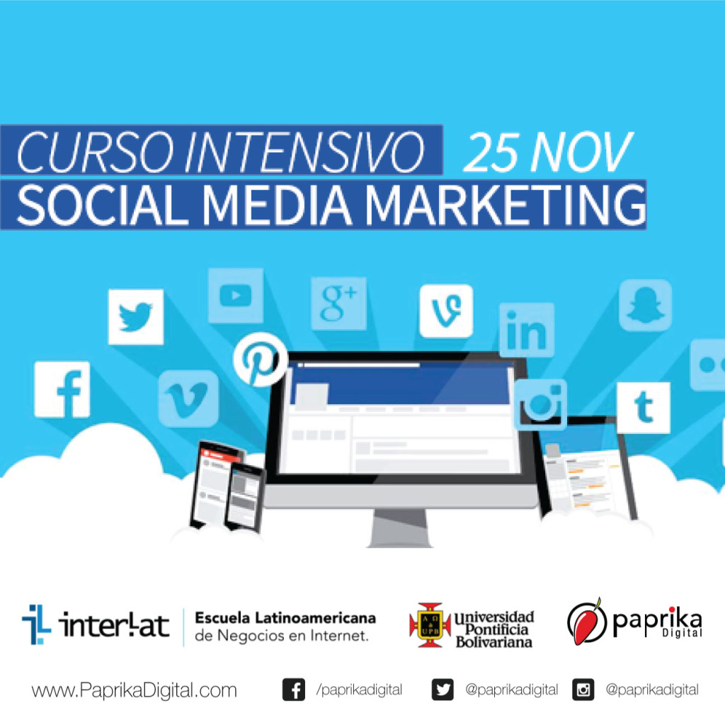  Curso de 12 horas para aprender a planificar, ejecutar y optimizar una estrategia de Social Media Marketing. En este curso con Juan Sebastián Delgado vas a poder aprender a crear estrategias reales de Social Media para empresas y organizaciones de cualquier tamaño e industria. Desde el análisis de oportunidades hasta la creación de contenidos, todos los pasos indispensables que debemos realizar para que las Redes Sociales impacten de forma positiva en el negocio de la empresa. Temario del Curso Intensivo: