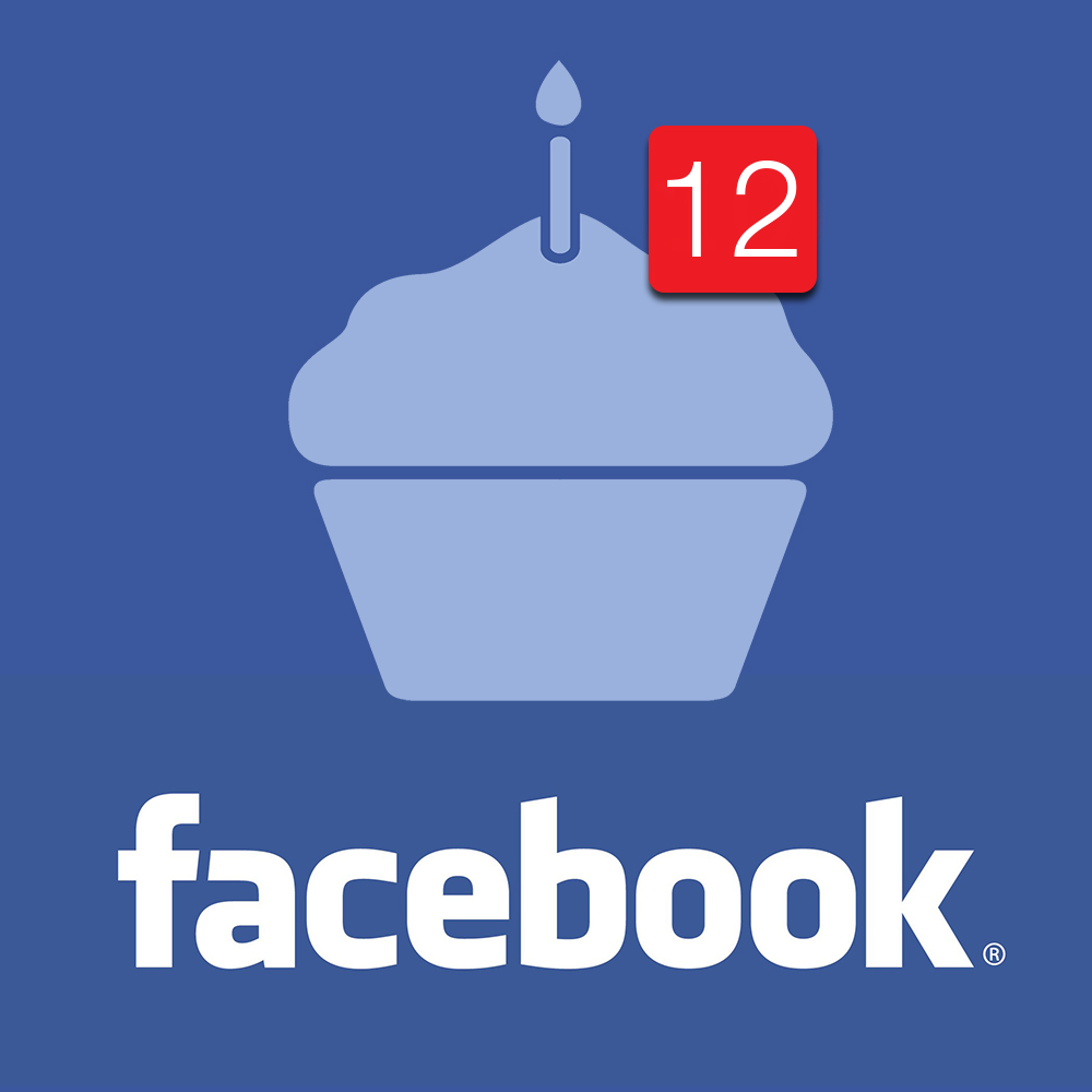 Hoy 04 de febrero, Facebook celebra su 12vo aniversario.