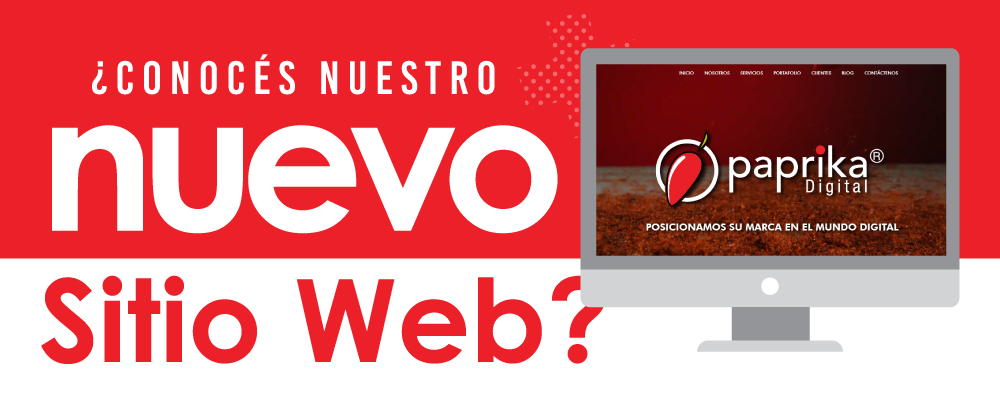 Sitio Web de Paprika Digital